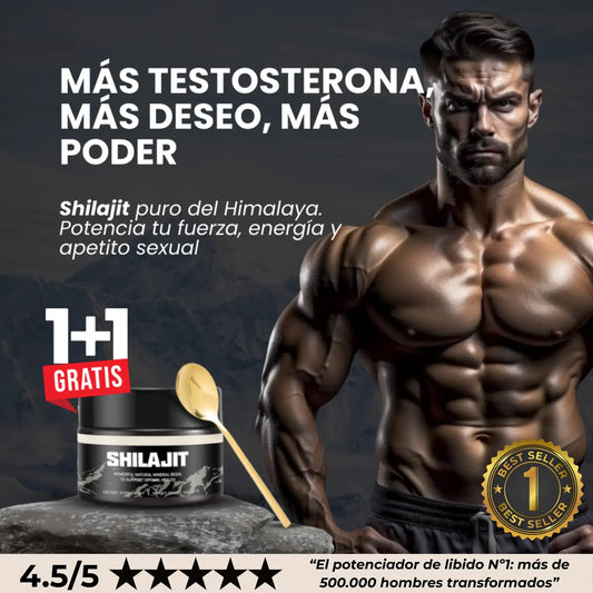 Más Dura, Más Tiempo, Más Potencia en 21 Días | SHILAJIT®