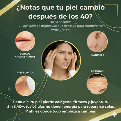 Regenera Tu Piel Desde Dentro con NAD+ Premium