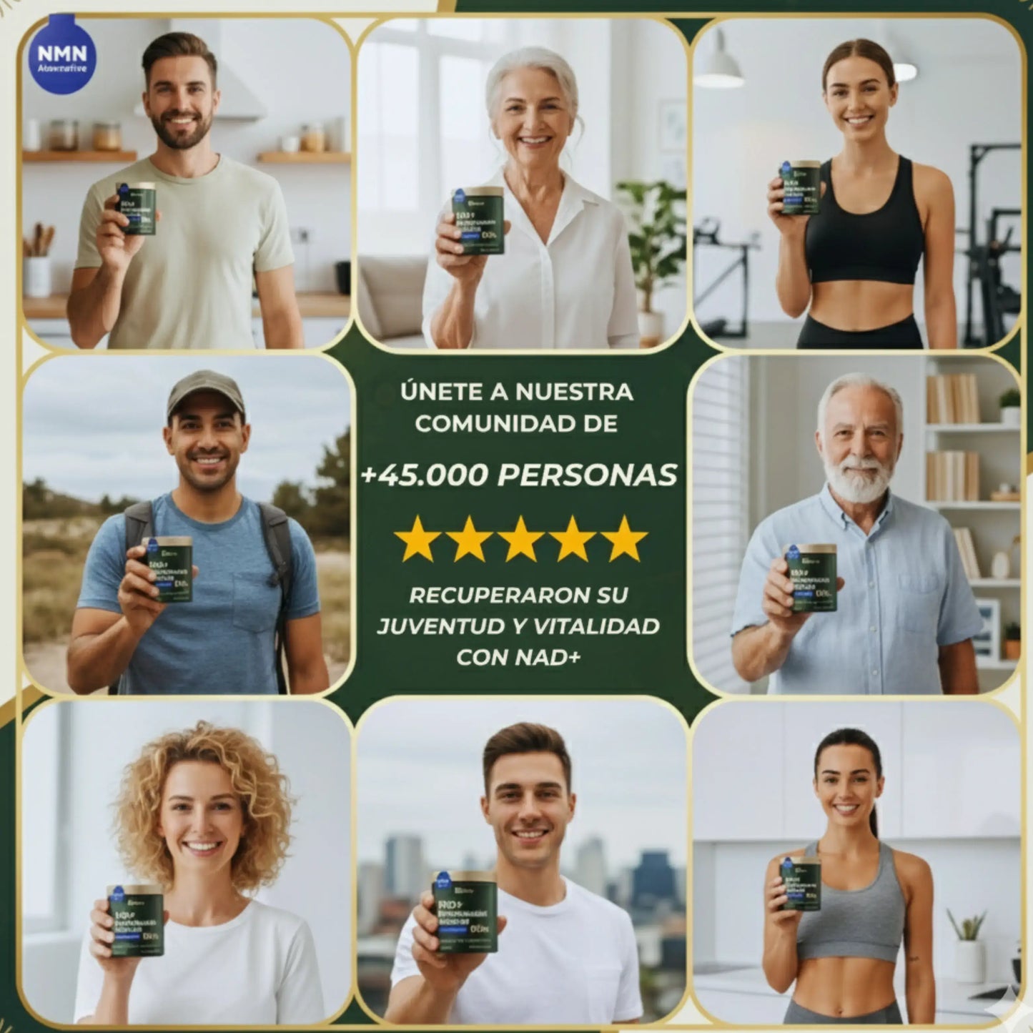 Regenera Tu Piel Desde Dentro con NAD+ Premium