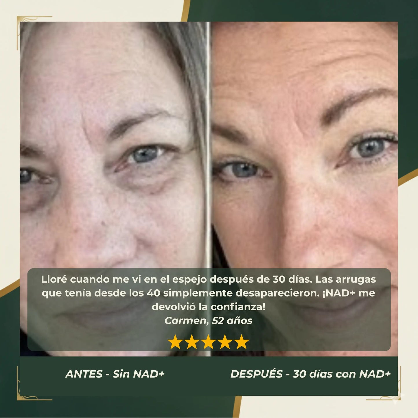 Regenera Tu Piel Desde Dentro con NAD+ Premium