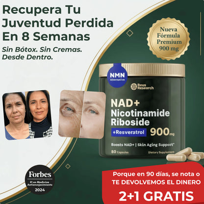 La Fuente De La Juventud | NAD+ 900mg + Resveratrol