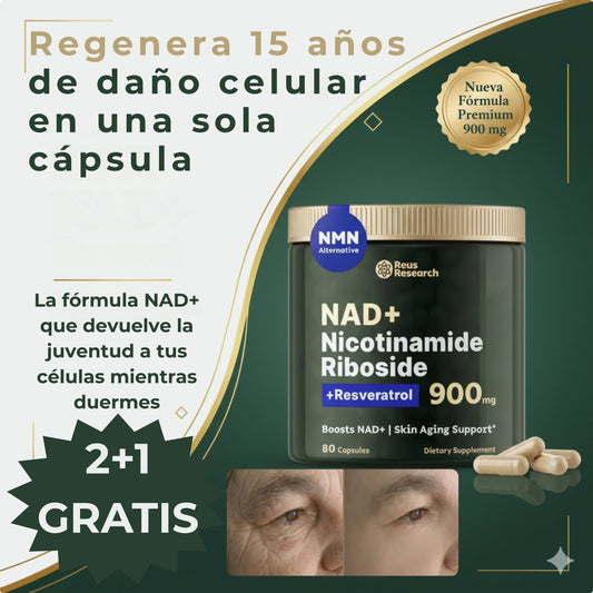 Regenera Tu Piel Desde Dentro con NAD+ Premium