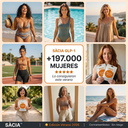 +197.000 mujeres lo consiguieron este verano con Sàcia GLP-1