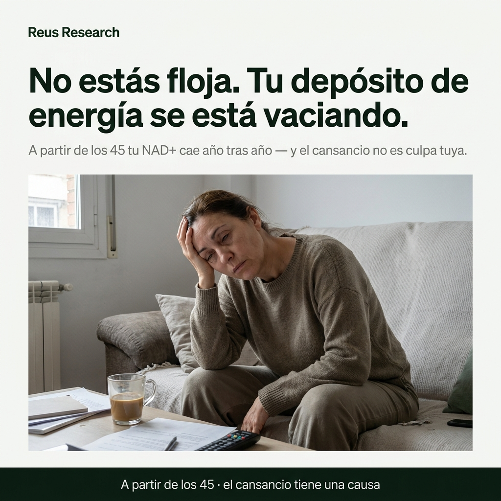 No estás floja: tu depósito de energía se está vaciando