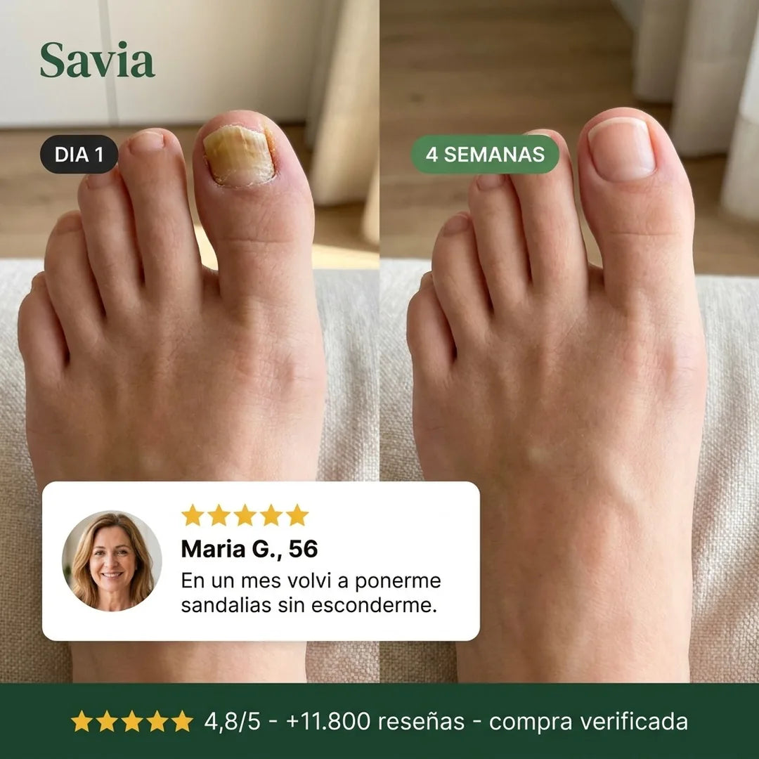Reseña real de Savia, uñas más sanas